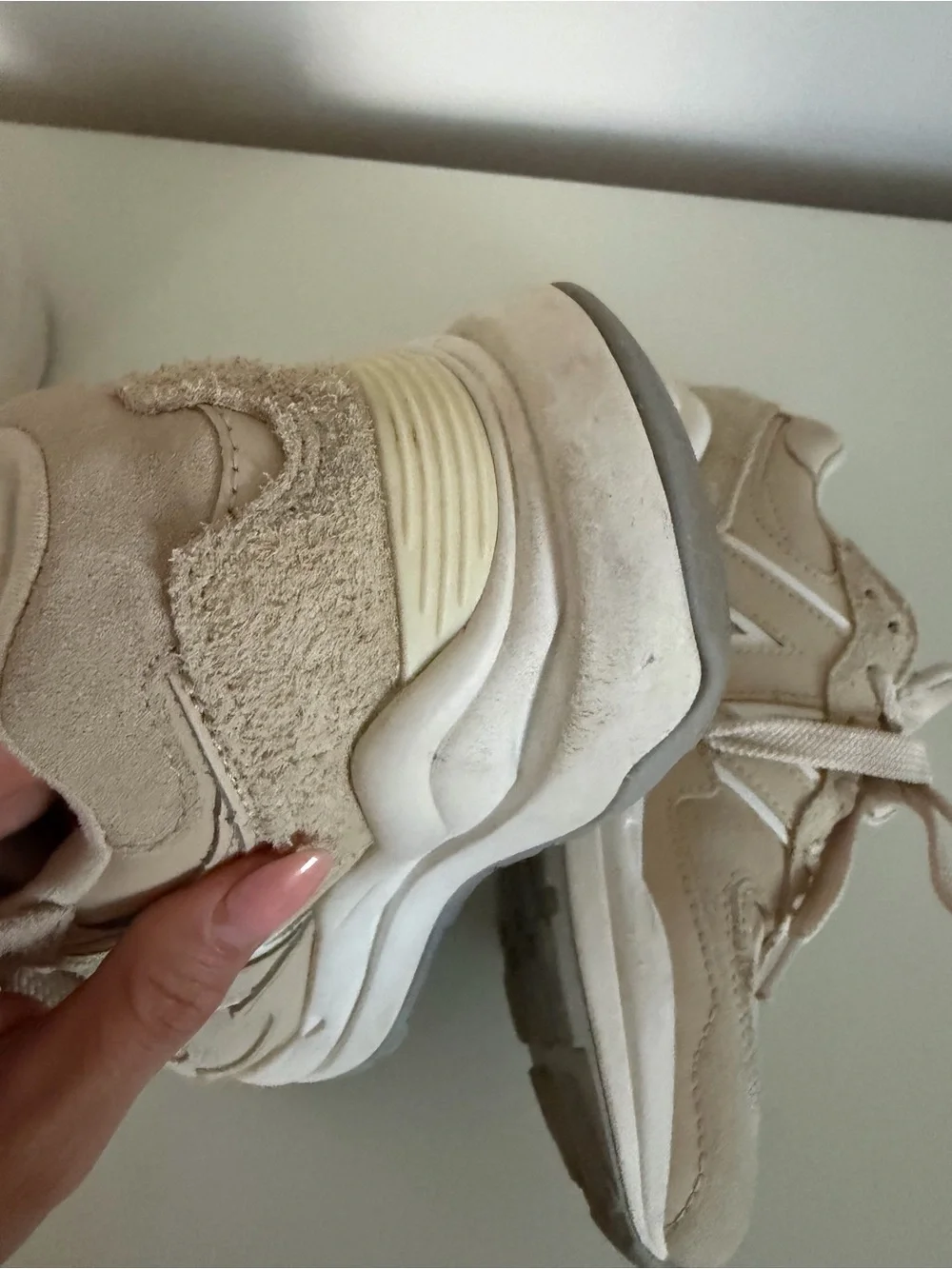 New Balance women’s 57/40 Neutral Beige/Taupe Sneakers size 6.5